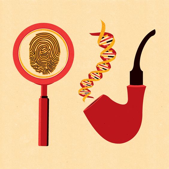 dibujo de lupa y pipa