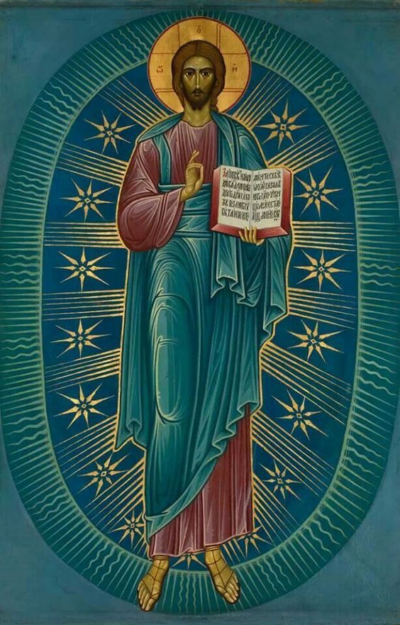 imagen de jesús sosteniendo una biblia